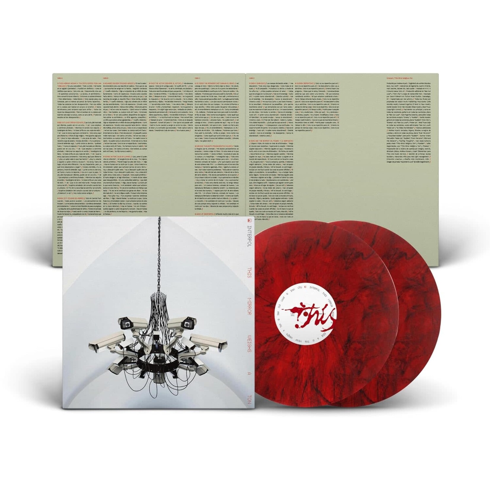 Interpol - This Mirror Weighs A Ton (Edicion Espanola) (Red/Black Vinyl) [2LP]
