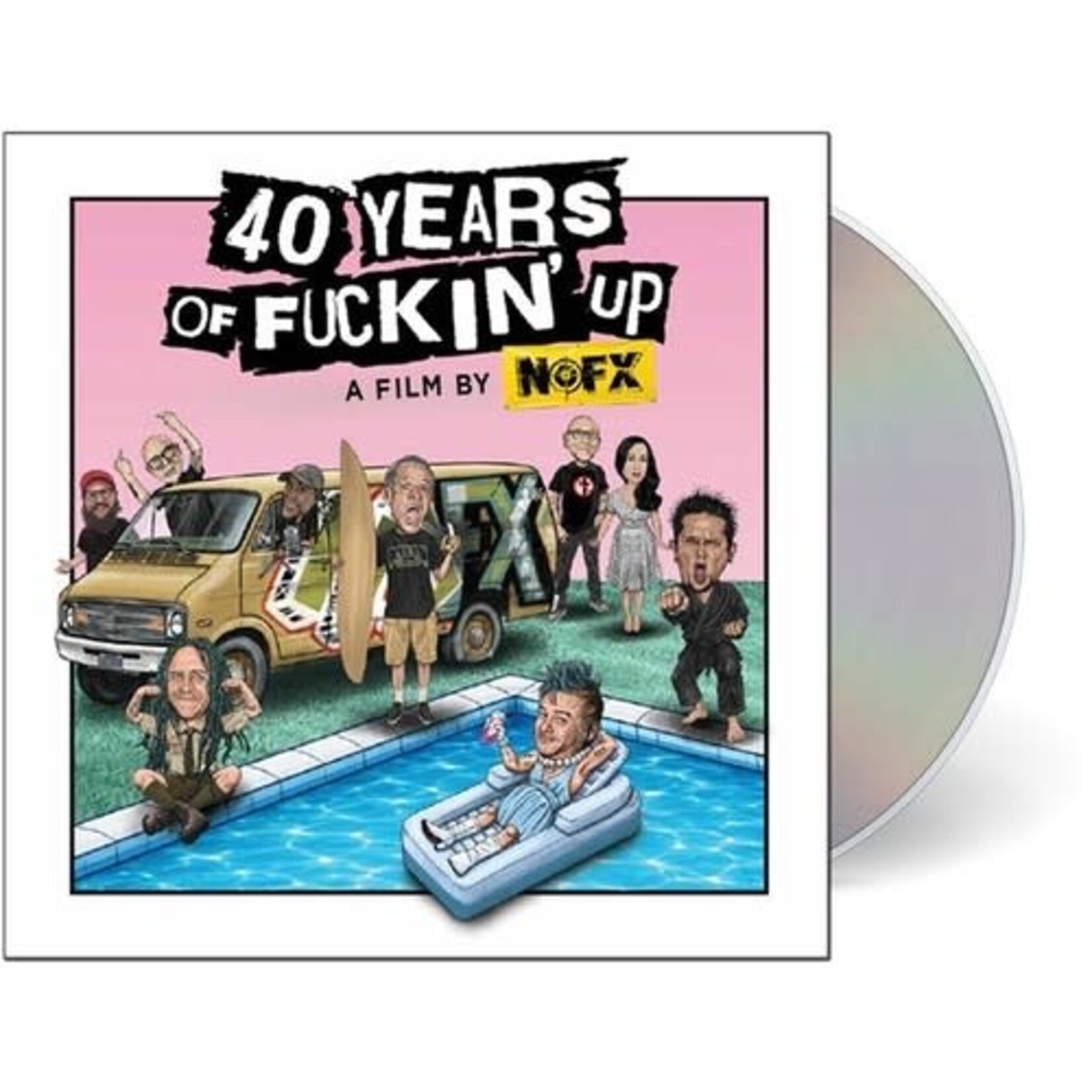 NOFX - 40 Years Of Fuckin' Up: A Film By NOFX (OST) [CD]