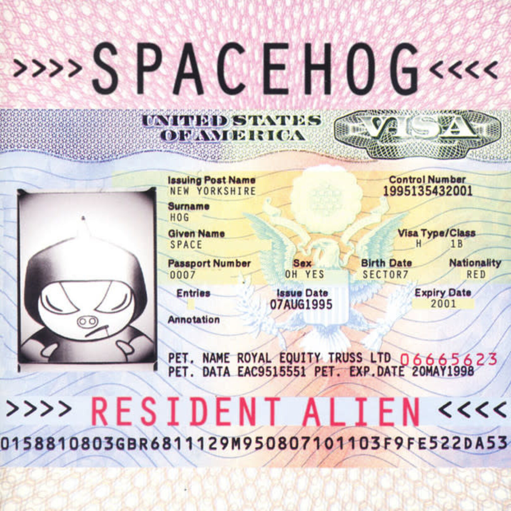 Spacehog - Resident Alien [USED CD]