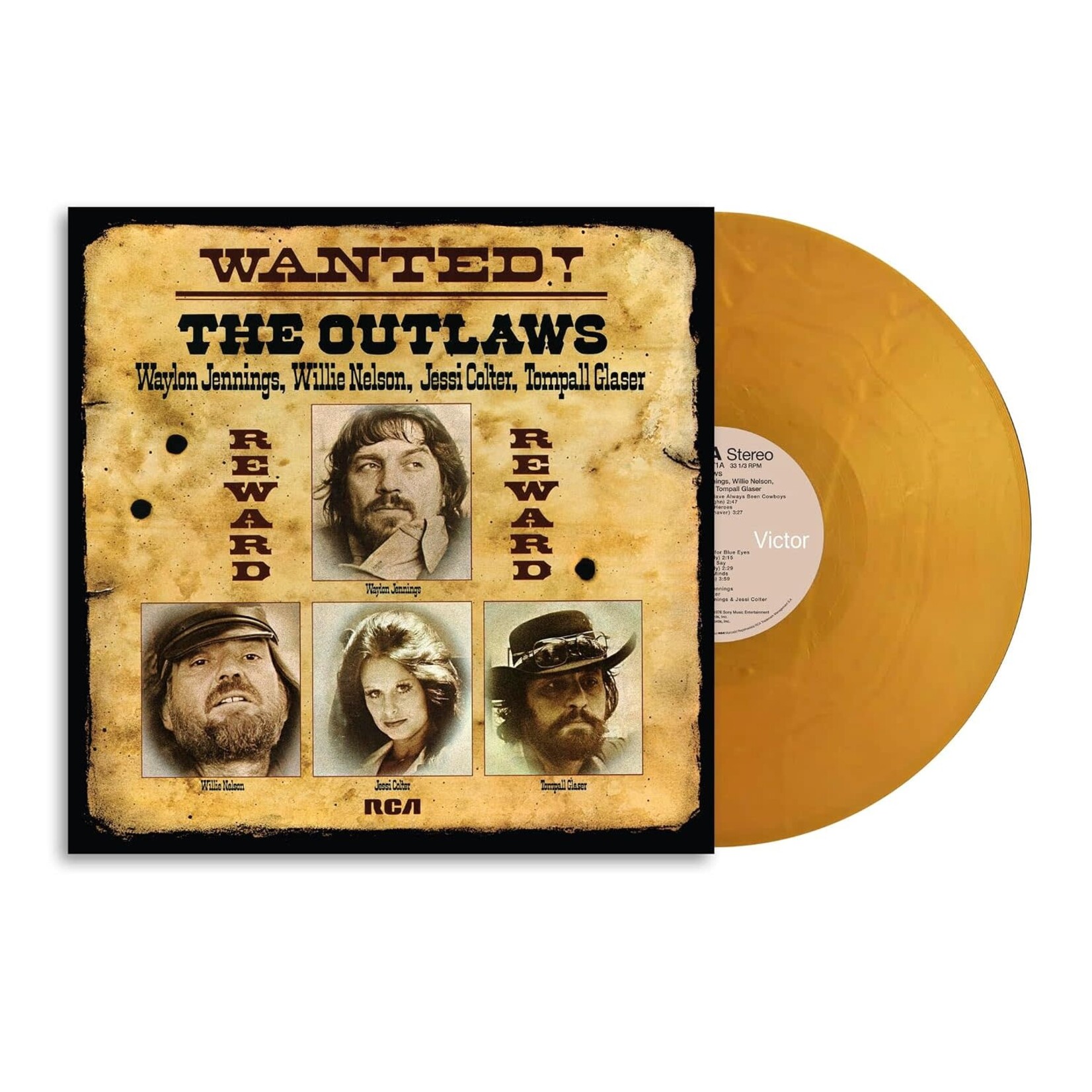 Outlaws - Wanted! The Outlaws (Gold Vinyl) [LP]