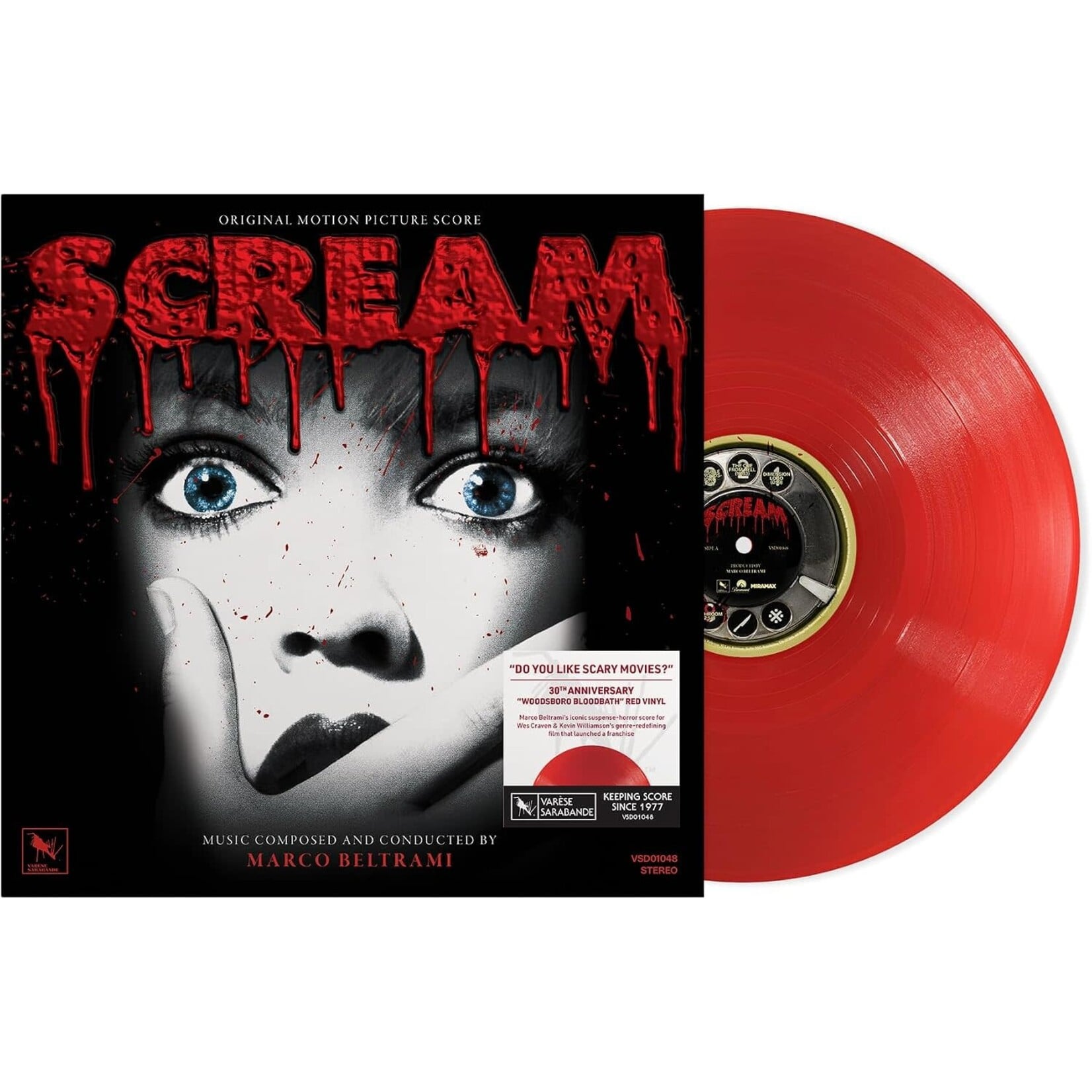 Marco Beltrami - Scream (Original Motion Picture Score) (Red Vinyl) [LP]