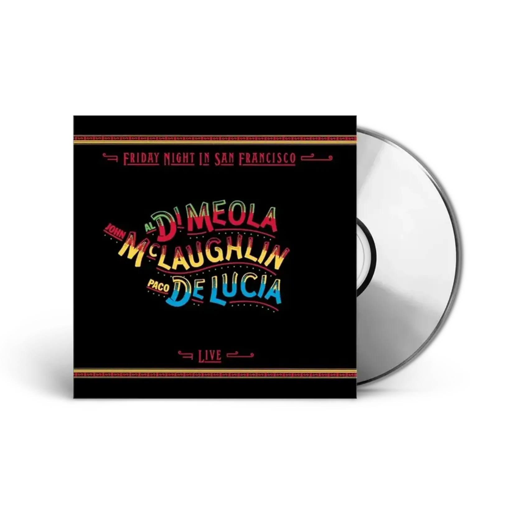 Al Di Meola/John McLaughlin/Paco De Lucia - Friday Night In San Francisco Live [CD]