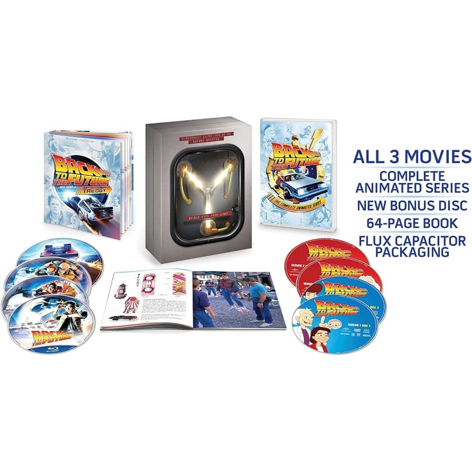 Back To The Future - The Complete Adventures [USED 4BRD/4DVD]
