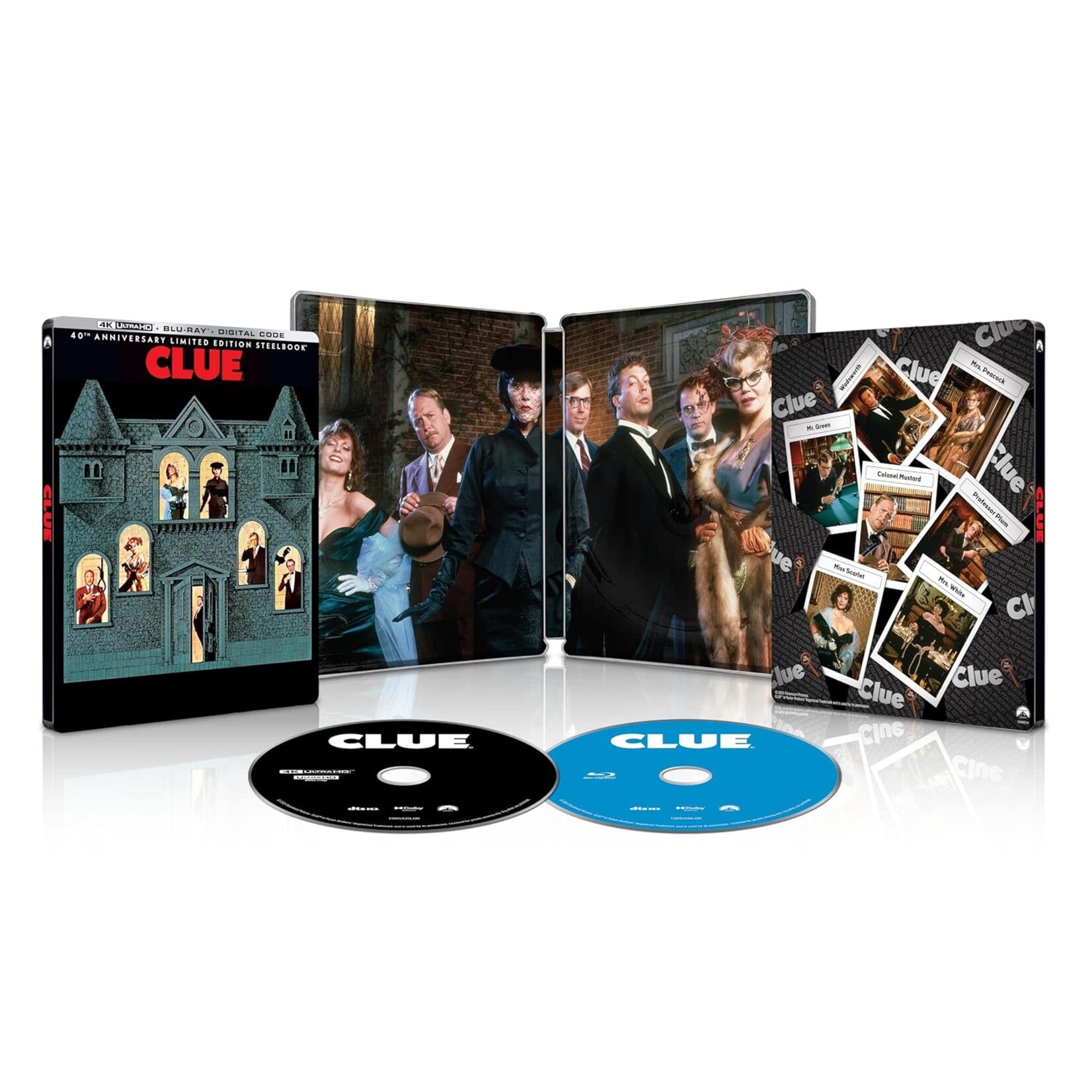 Clue (1985) (40th Ann) [4K/BRD Steelbook]
