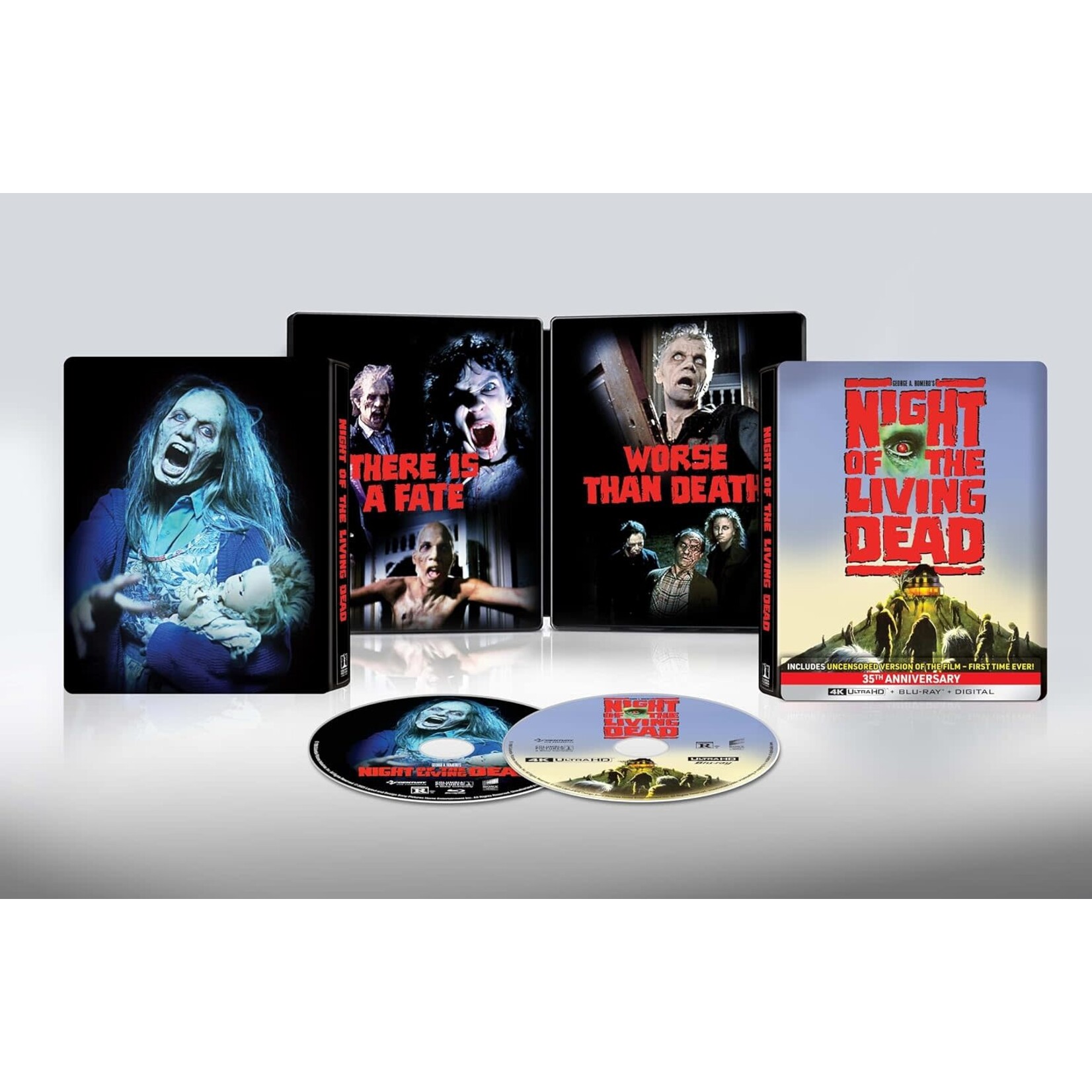Night Of The Living Dead (1990) (35th Ann) [4K/BRD Steelbook]