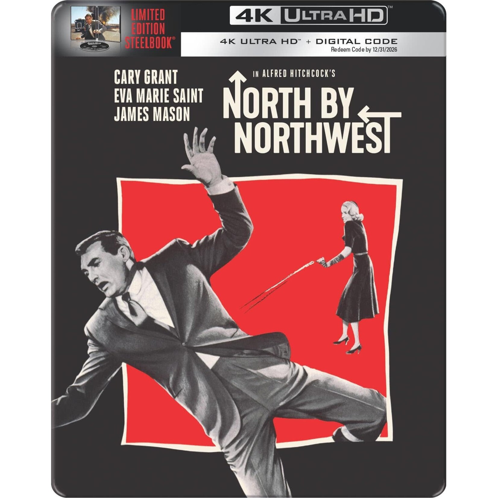North By Northwest (1959) [4K Steelbook]