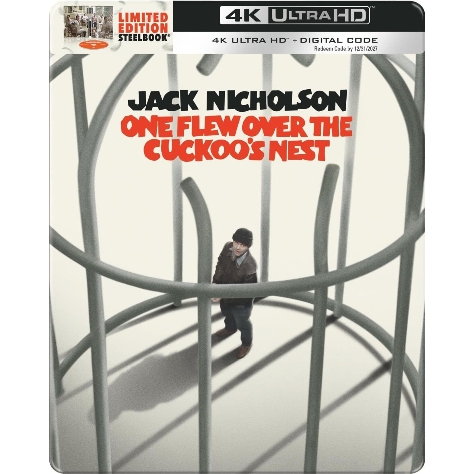 One Flew Over The Cuckoo's Nest (1975) (Ltd Ed) [4K Steelbook]