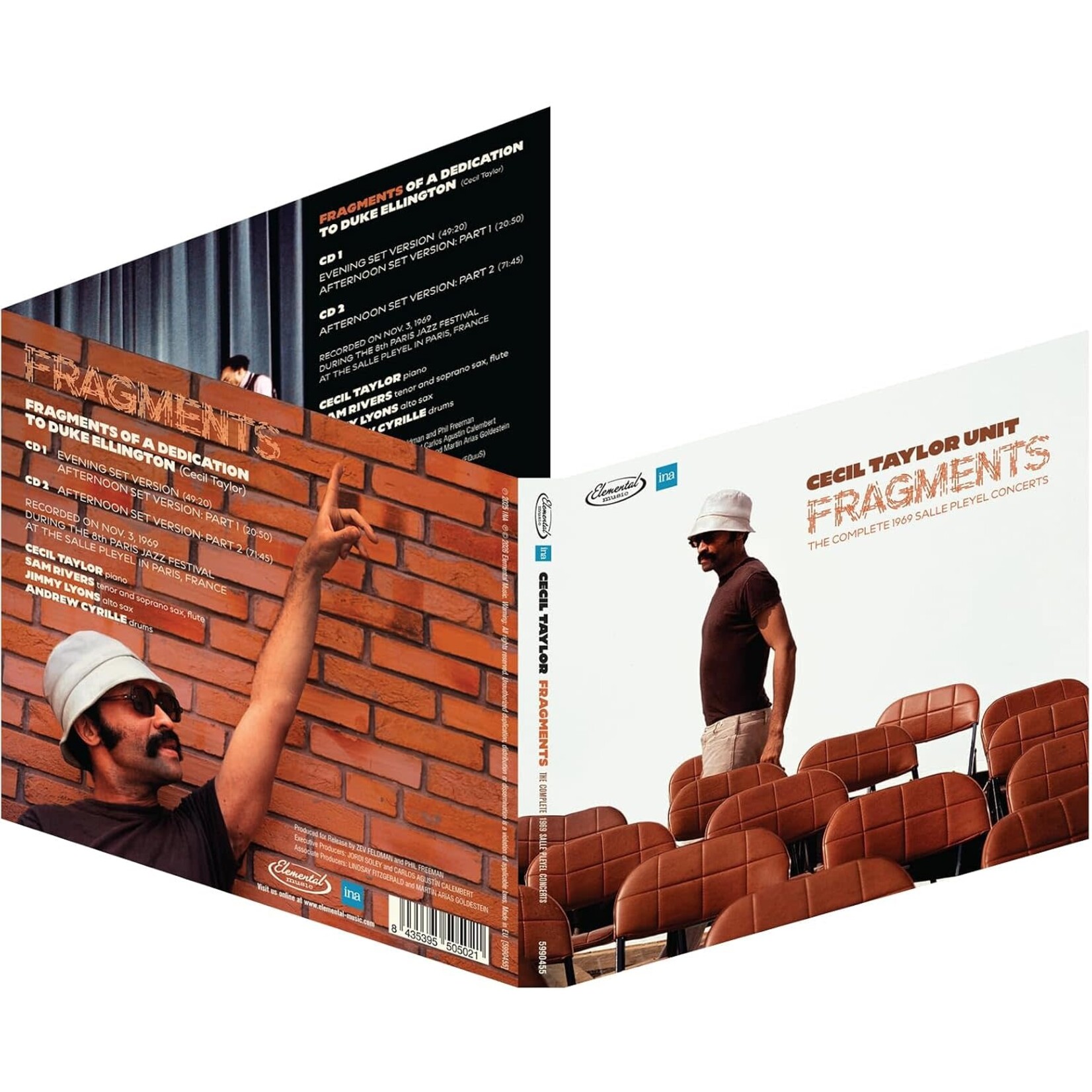 Cecil Taylor - Fragments: The Complete 1969 Salle Pleyel Concerts [2CD]