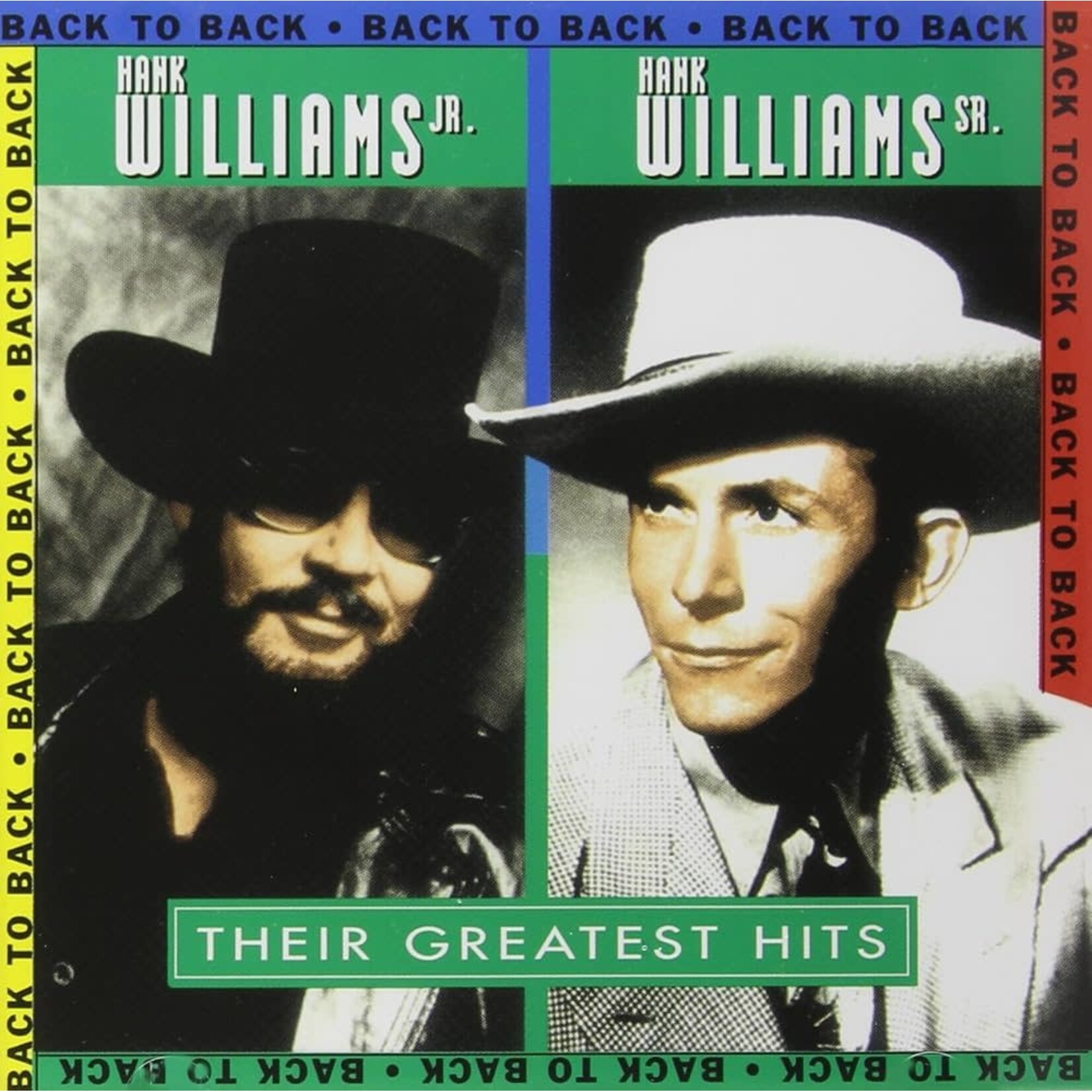 Hank Williams/Hank Williams Jr. - Back To Back: Their Greatest Hits [USED CD]