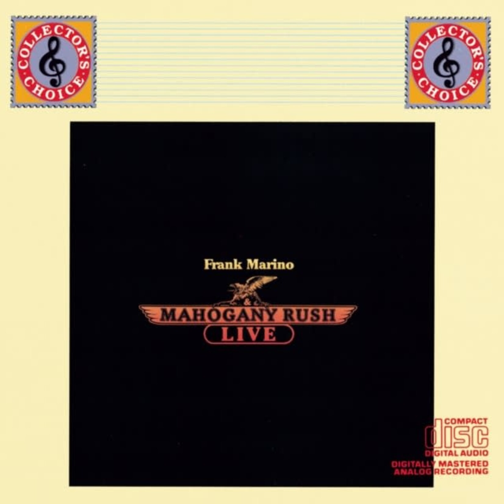 Frank Marino & Mahogany Rush - Live [USED CD]