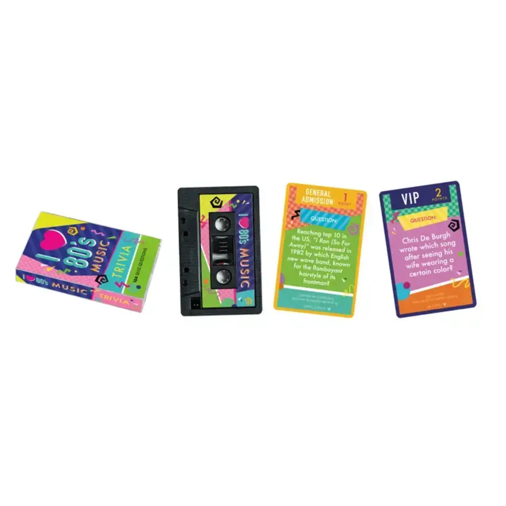 I Love 80's Music Trivia Game