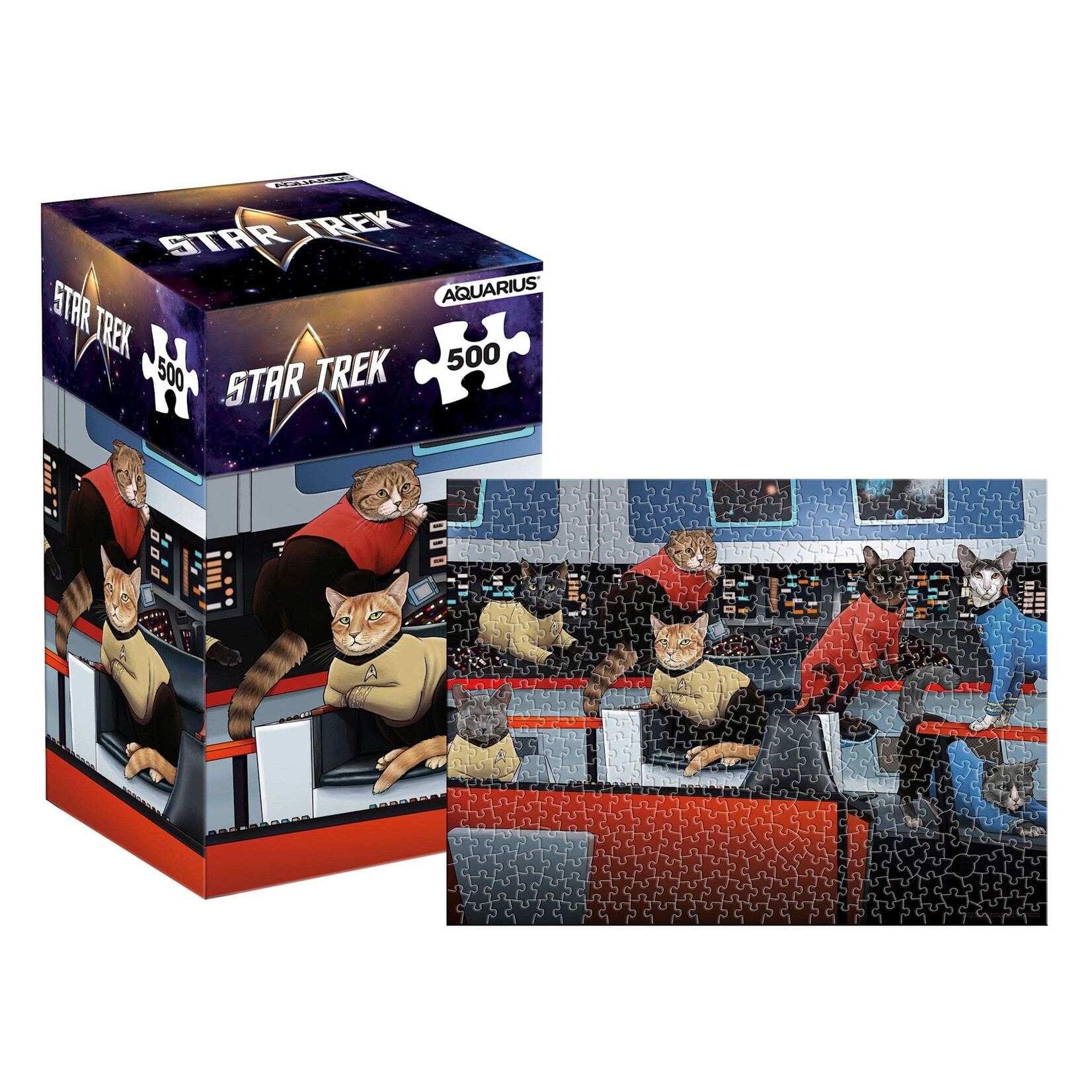 Puzzle - Star Trek: Vertical Box