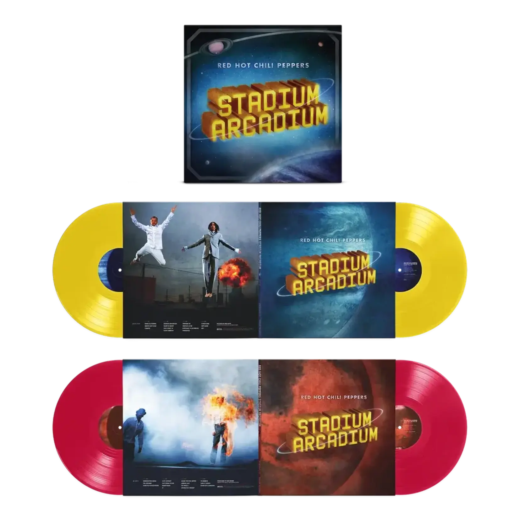 Red Hot Chili Peppers - Stadium Arcadium (20th Ann Ltd Ed) (Yellow/Red Vinyl) [4LP]