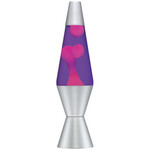 Lava Lamp - 14.5" Pink/Purple