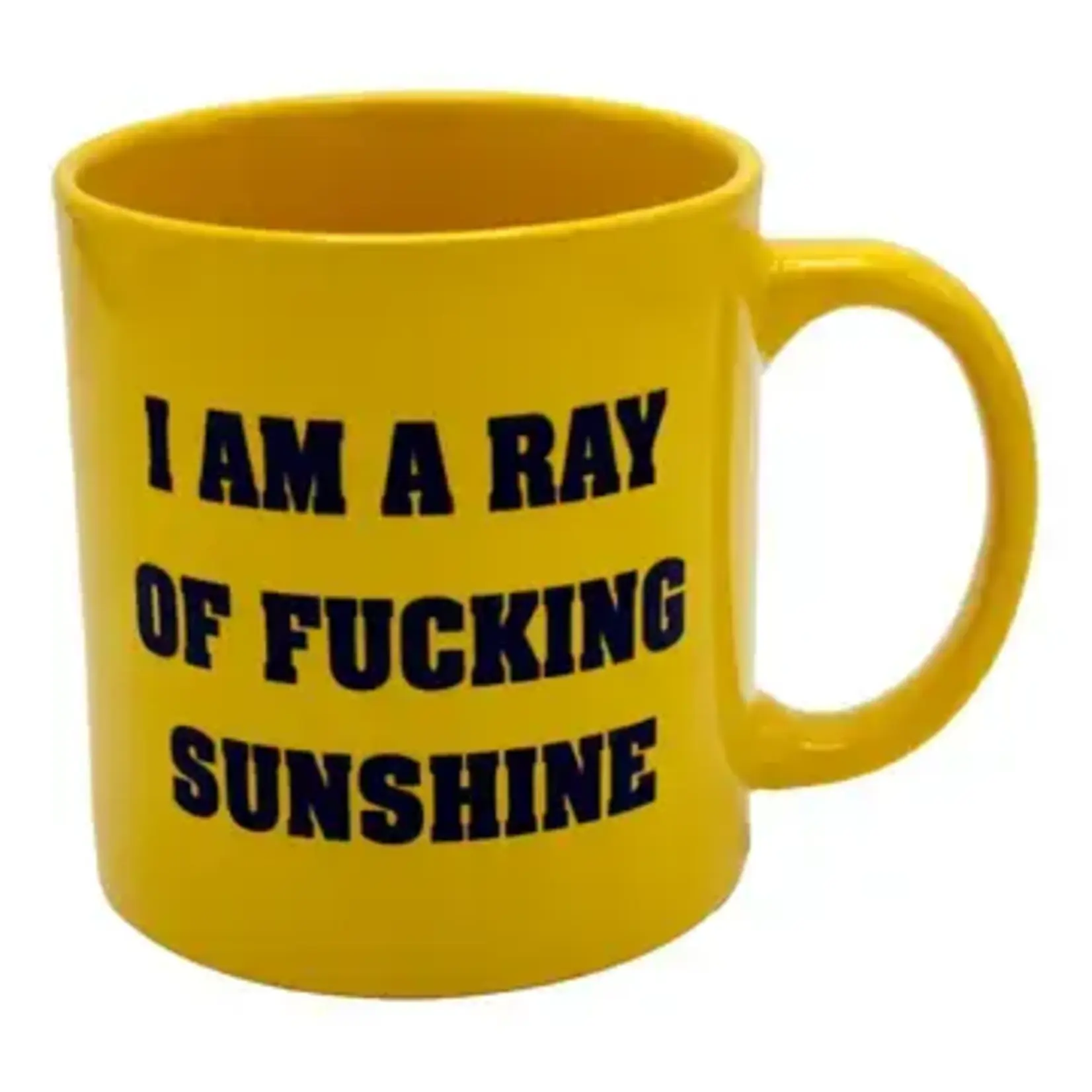 Giant Mug - I Am A Ray Of Fucking Sunshine (Yellow)