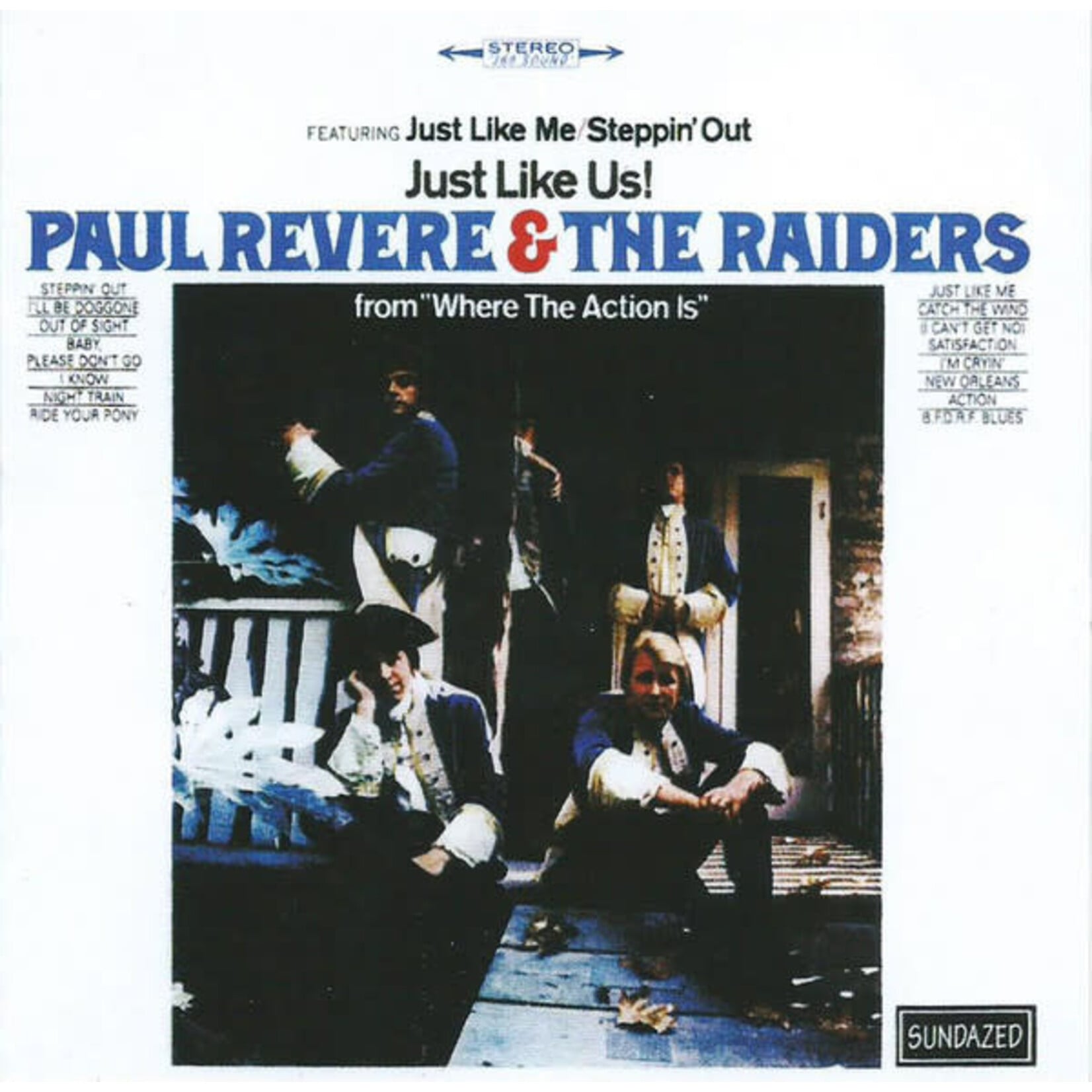 Paul Revere & The Raiders - Just Like Us! [USED CD]