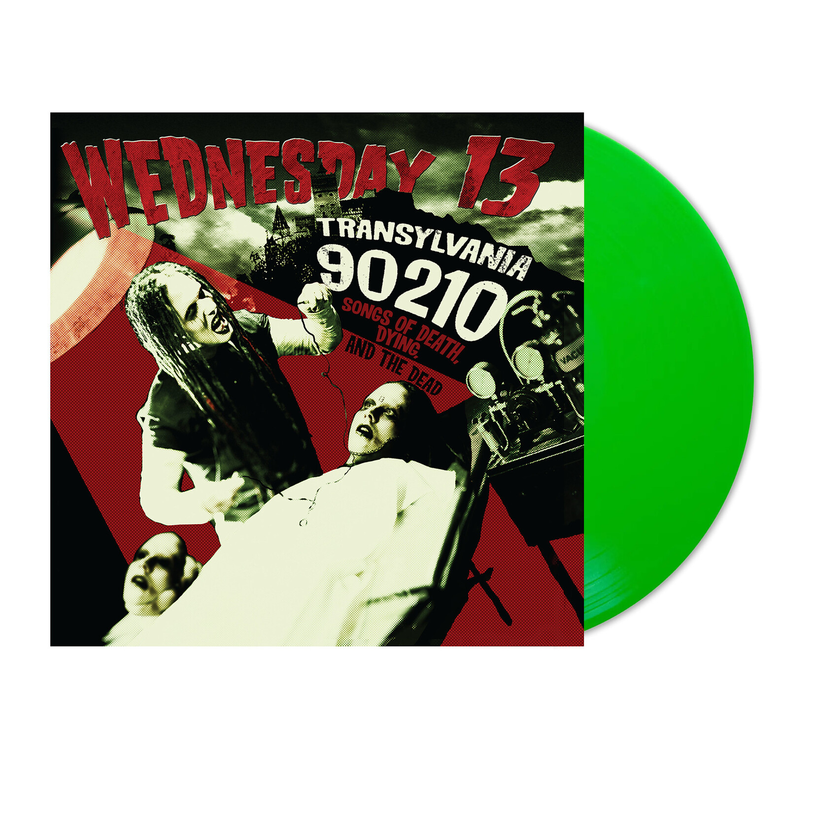 Wednesday 13 - Transylvania 90210: Songs Of Death, Dying, And The Dead (Green Vinyl) [LP]