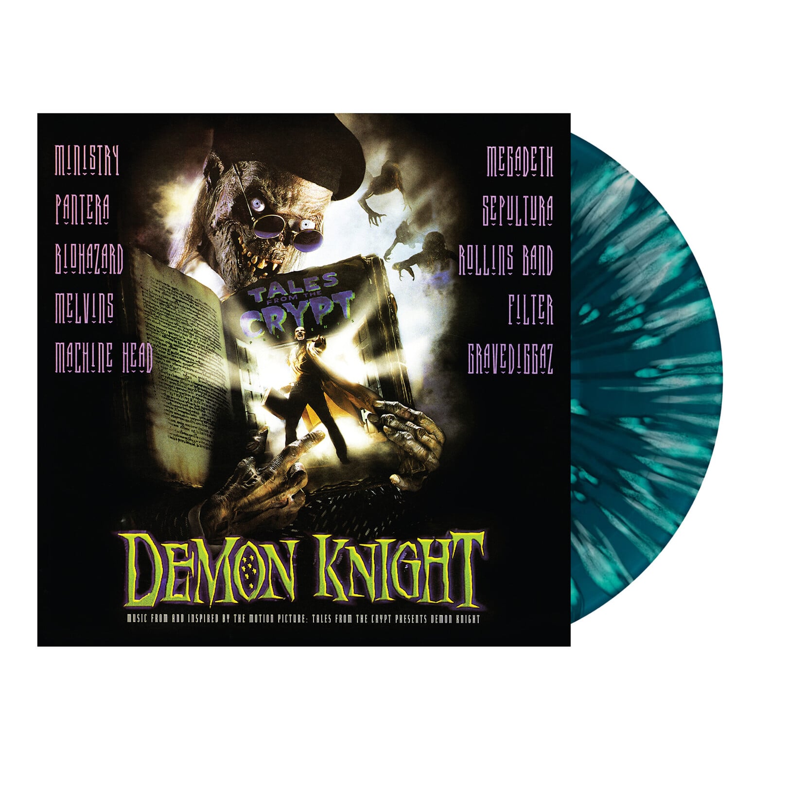 Various Artists - Tales From The Crypt Presents: Demon Knight (OST) (Blue/White Vinyl) [LP]