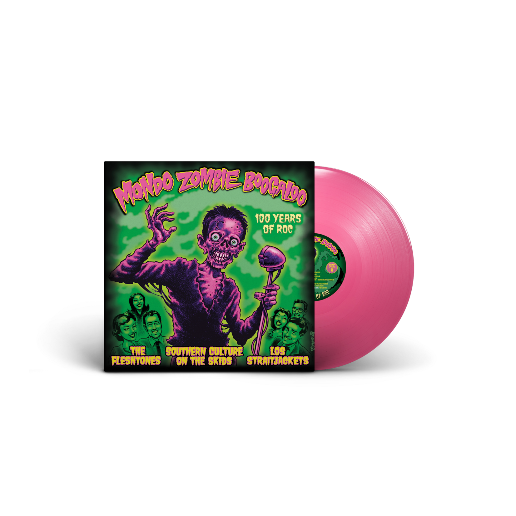 Fleshtones/Southern Culture On The Skids/Los Straitjackets - Mondo Zombie Boogaloo (Pink Vinyl) [LP]