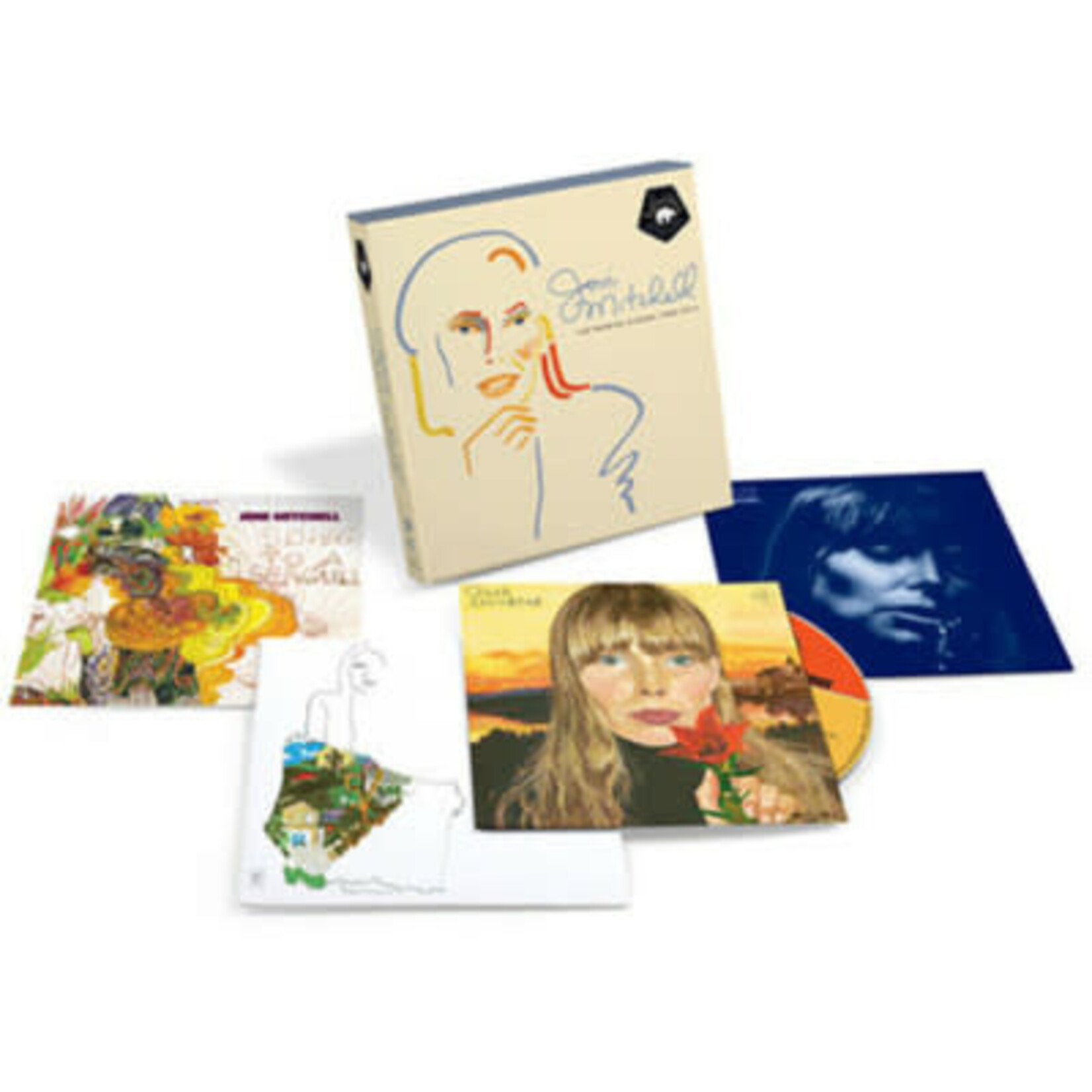 Joni Mitchell - The Reprise Albums 1968-1971 [USED 4CD]