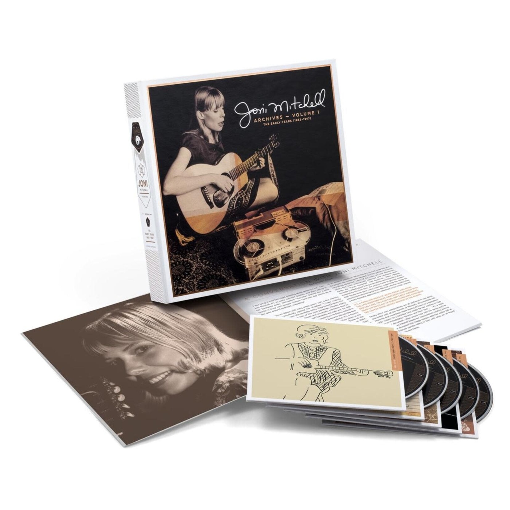 Joni Mitchell - Joni Mitchell Archives Vol. 1: The Early Years 1963-1967 [USED 5CD]