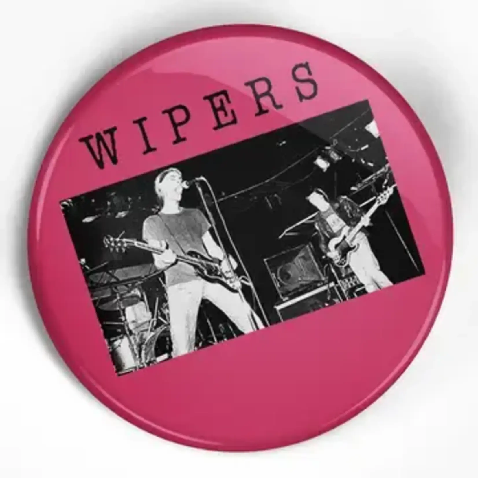 Button - Wipers: Over The Edge Back