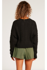 Volcom Women's Cabled Babe Sweater