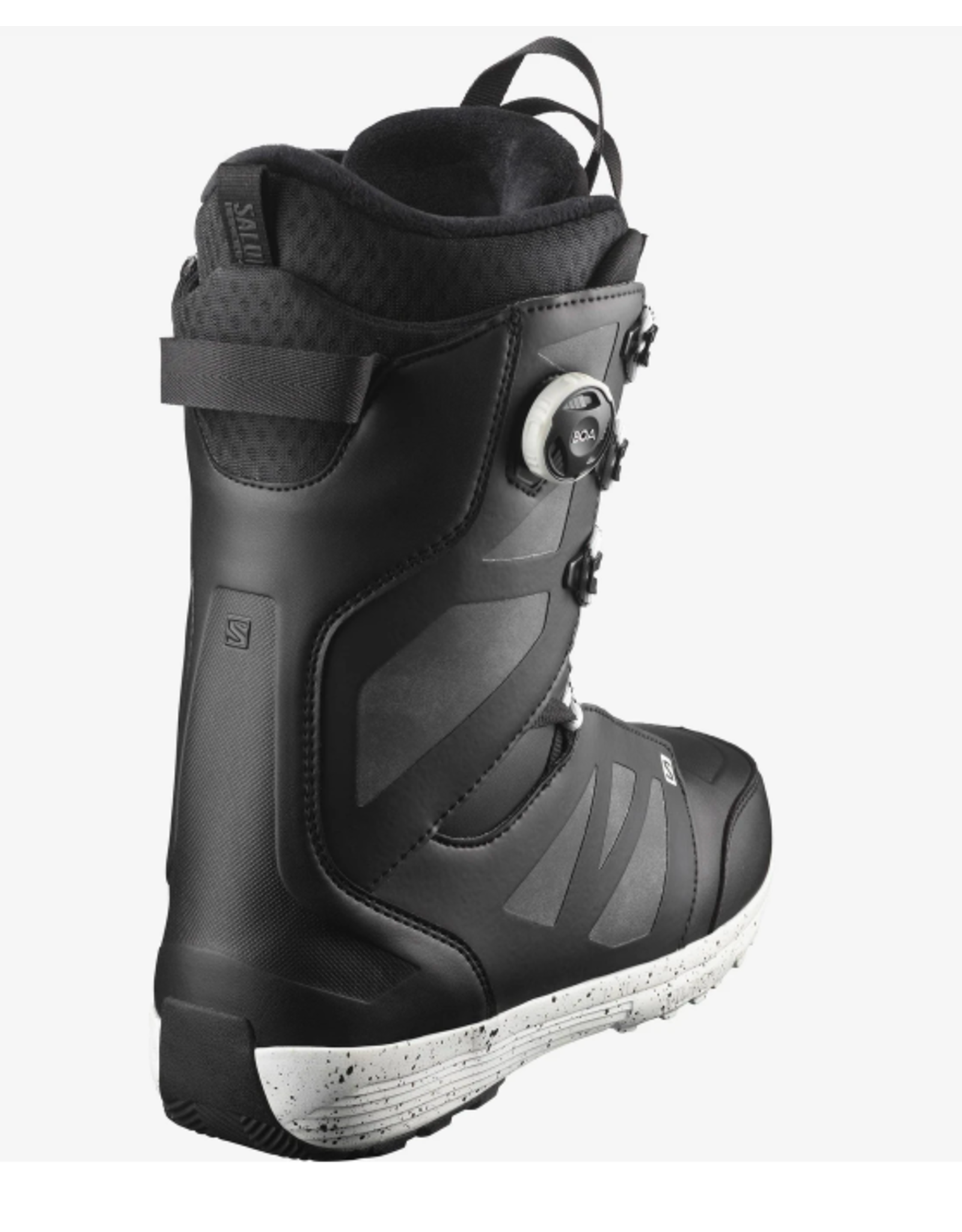 Salomon Men's Launch Lace SJ Boa Snowboard Boots Black/White 2022