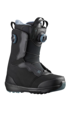 Salomon Women's Ivy SJ Boa Snowboard Boots Black/Stormy Weather 2022