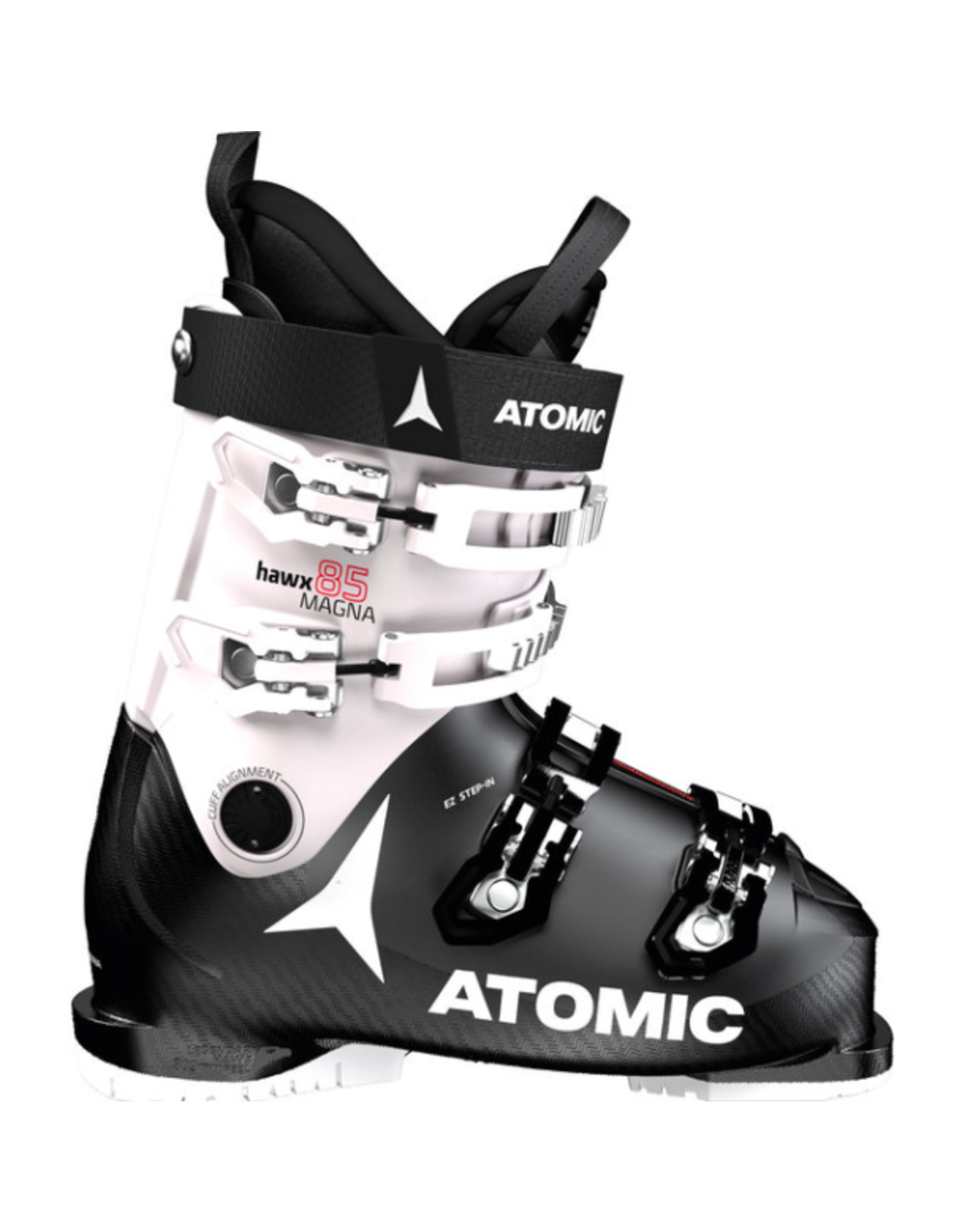 Atomic Women's Hawx Magna 85 Ski Boots Black/Light Pink/White 2022