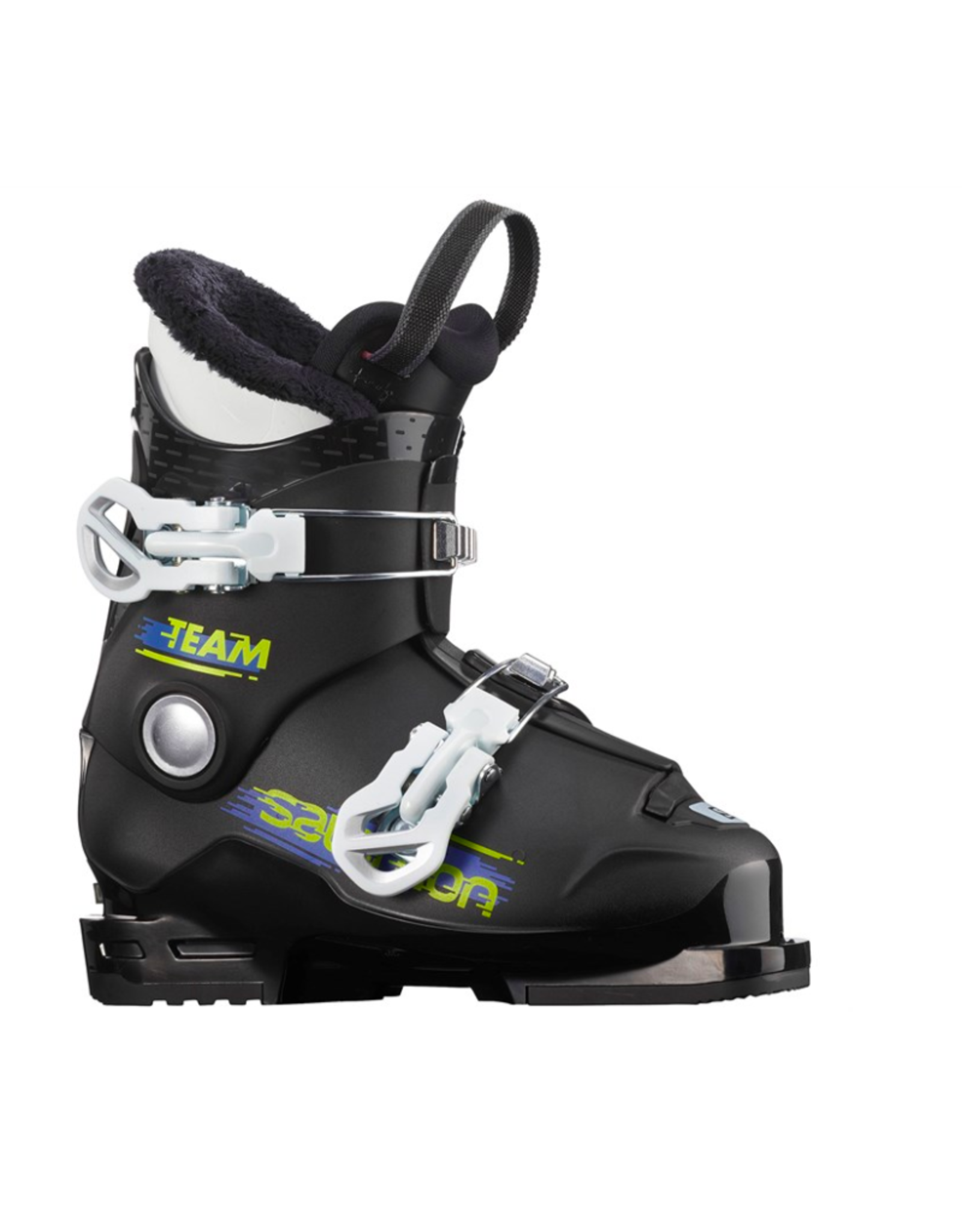 Salomon Youth Alp Team T2 Ski Boots Black/White 2022
