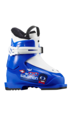 Salomon Youth Alp Team T1 Ski Boots Race Blue/White 2022