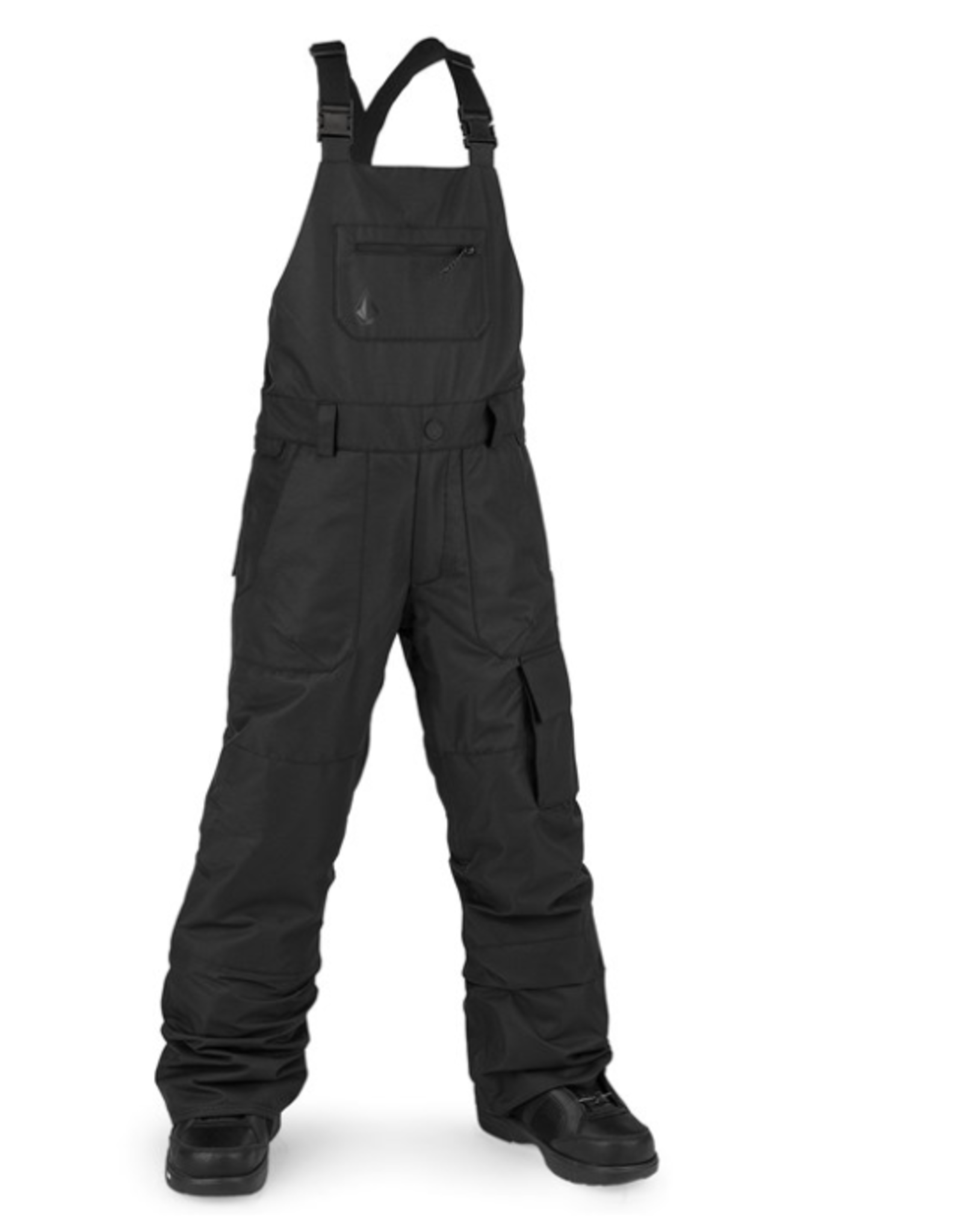 black overall pants