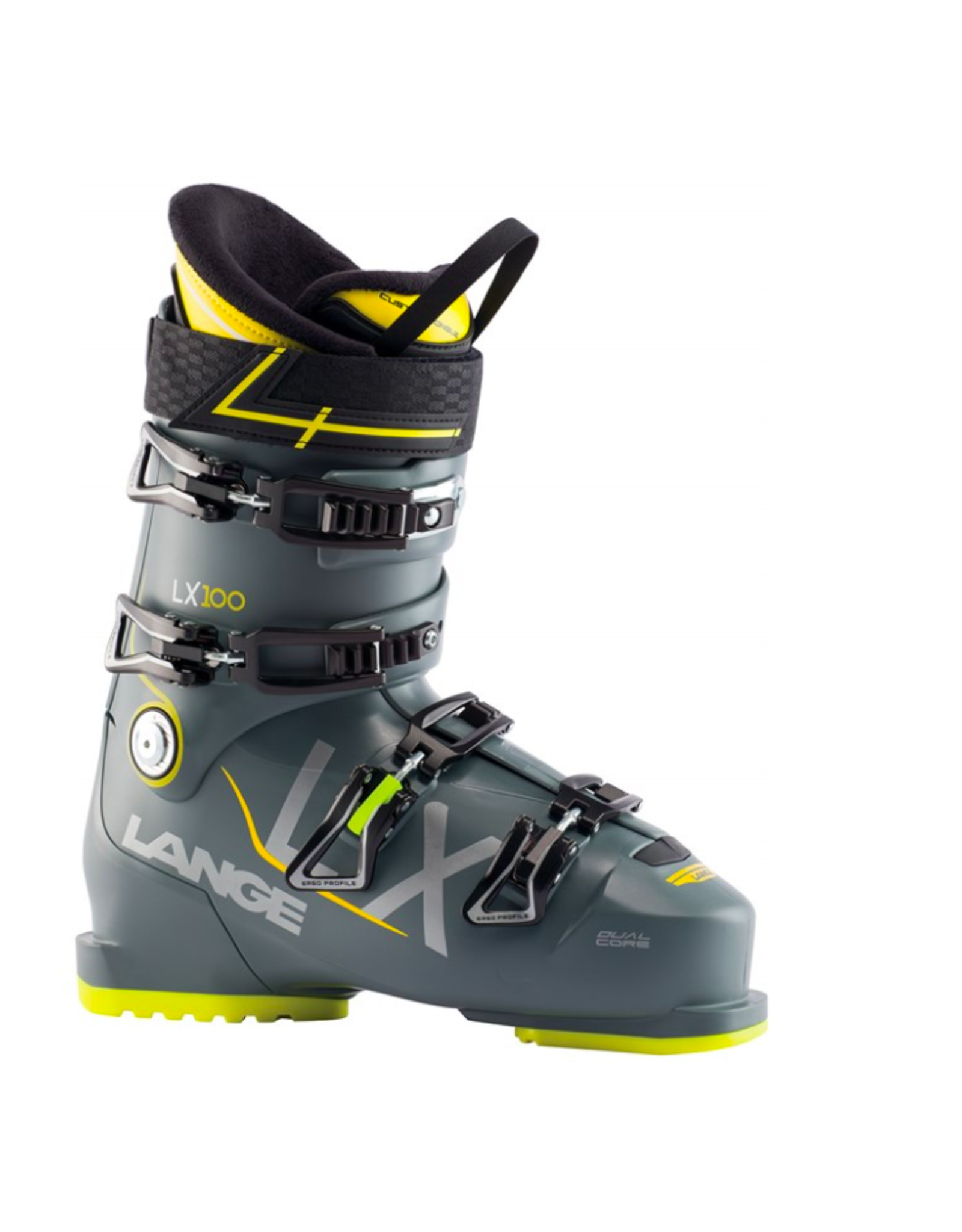 Lange Men's LX 100 Ski Boots Thunder Grey 2022