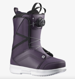 Salomon Women's Scarlet Boa Snowboard Boots Nightshade/Nightshade/White 2022