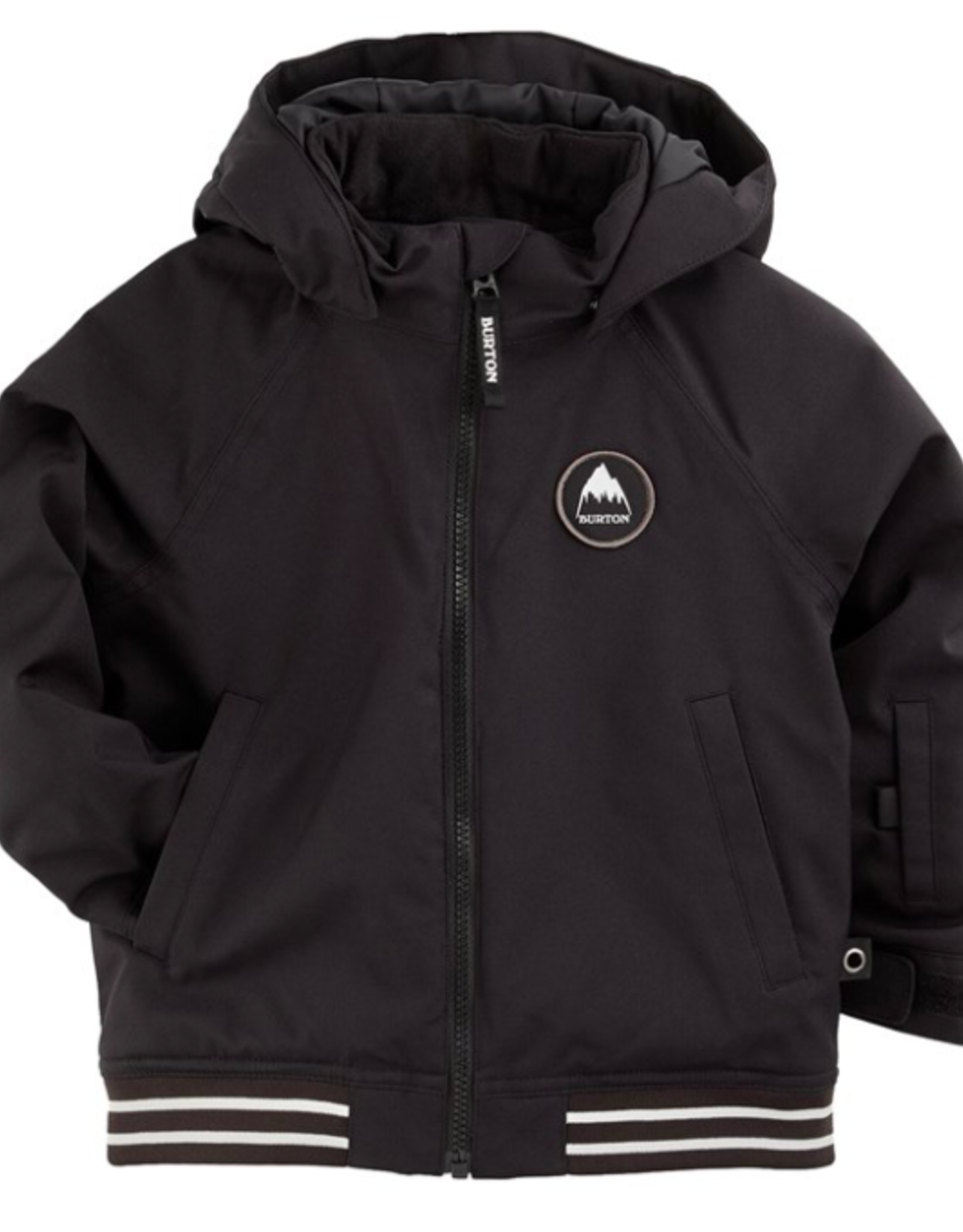 burton black bomber jacket