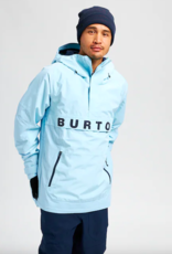 BURTON Burton Men's Frostner Anorak Jacket Crystal Blue 2022