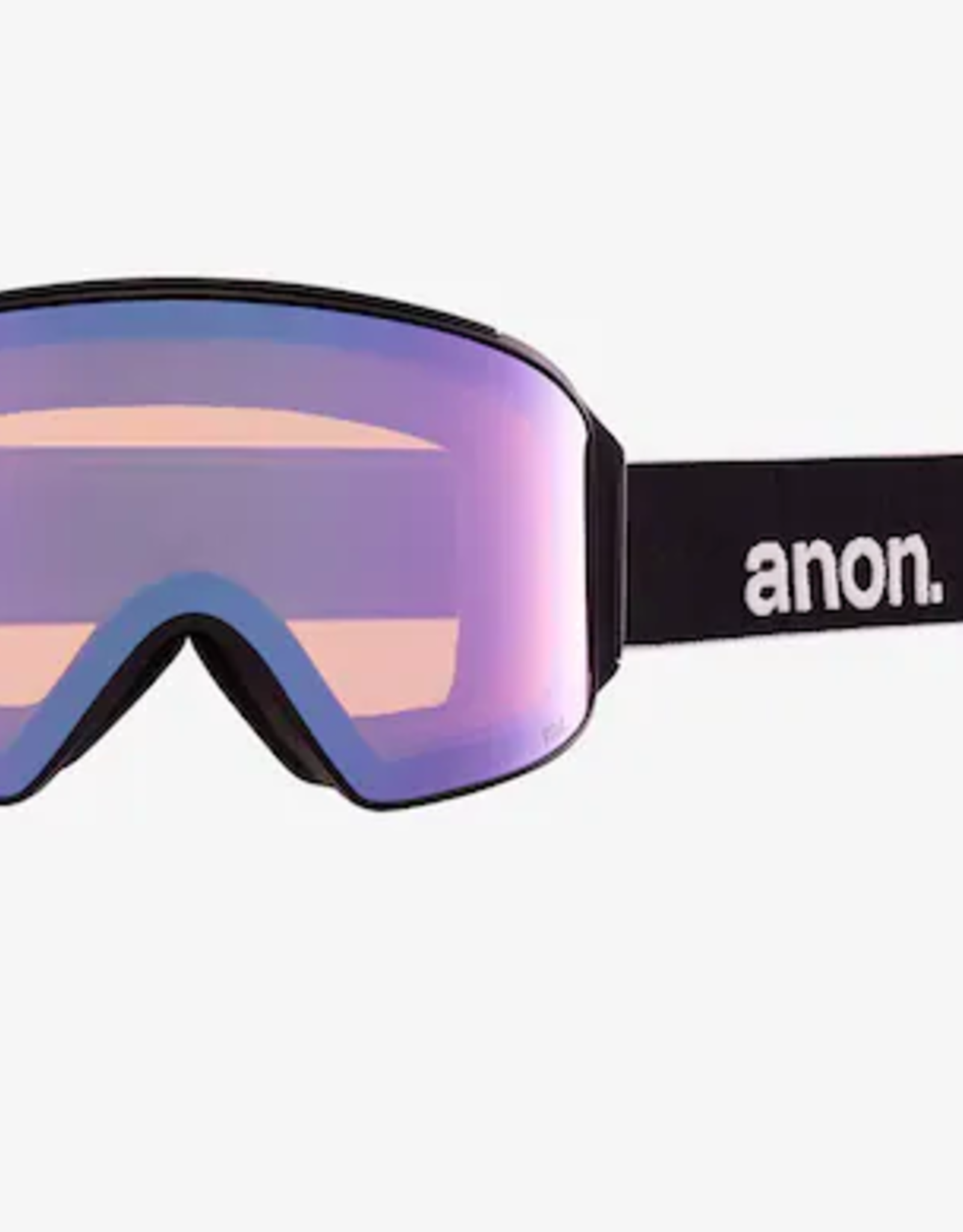 Anon M4 Black Cylindrical Goggles+Perceive Variable Green+Perceive Cloudy Pink 2022