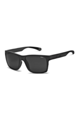 Zeal Brewer Matte Black Sunglasses with Dark Grey Polarized Lens