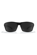 Zeal Incline Matte Black Sunglasses with Dark Grey Polarized Lens