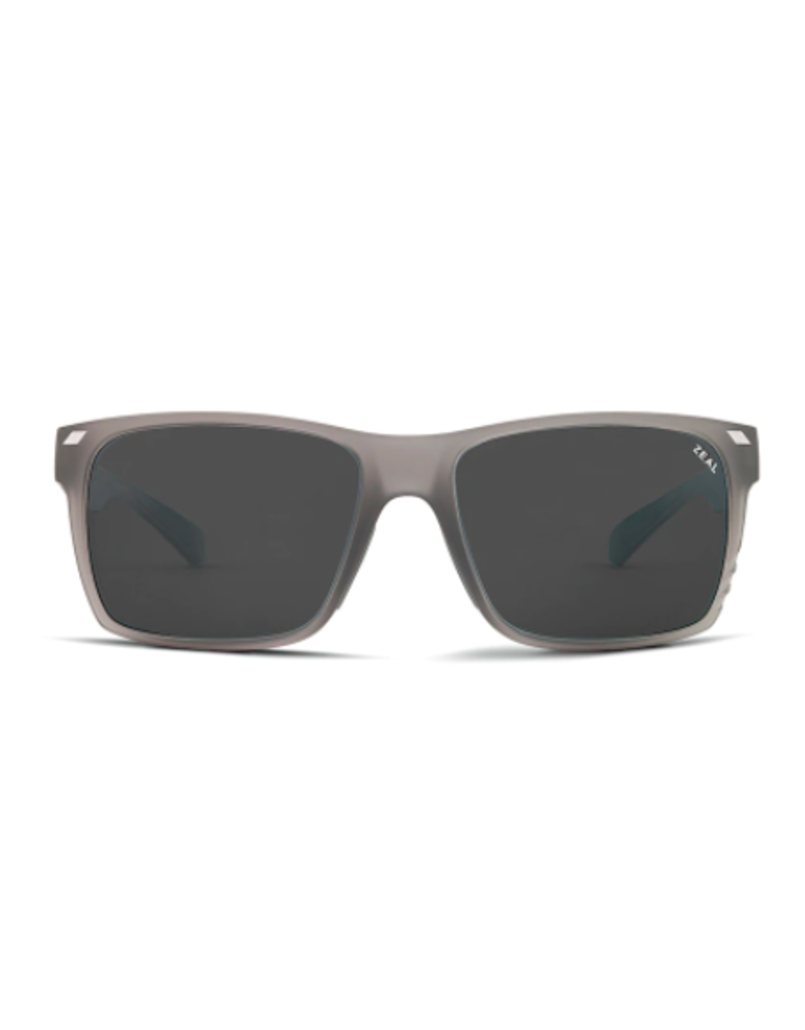 Zeal Brewer Granite Grey Sunglasses with Dark Grey Polarized Lens
