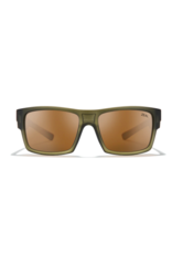 Zeal Ridgway Matte Khaki Sunglasses with Copper Polarized Lens