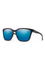 SMITH Smith Shoutout Matte Black Frame with ChromaPop Polarized Blue Mirror Lens Sunglasses
