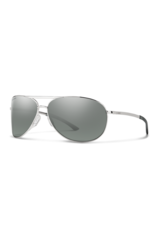SMITH Smith Serpico 2 Silver Frame with ChromaPop Polarized Platinum Lens Sunglasses