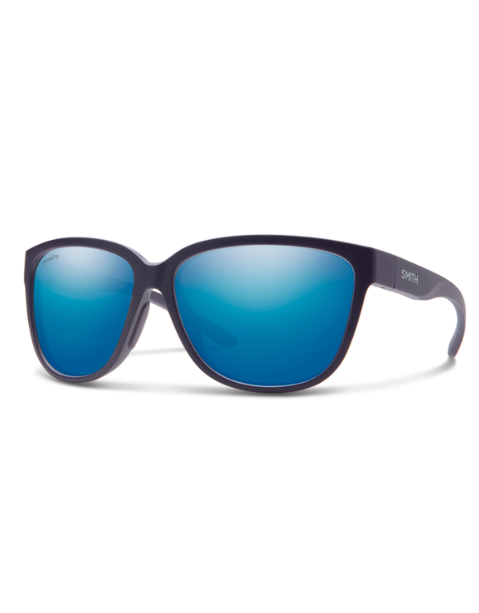 SMITH Smith Monterey Matte Midnight Frame with ChromaPop Polarized Blue Mirror Lens Sunglasses