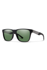 SMITH Smith Lowdown Steel Matte Black Ruthenium Frame with ChromaPop Polarized Grey Green Lens Sunglasses