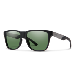 SMITH Smith Lowdown Steel Matte Black Ruthenium Frame with ChromaPop Polarized Grey Green Lens Sunglasses