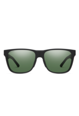 SMITH Smith Lowdown Steel Matte Black Ruthenium Frame with ChromaPop Polarized Grey Green Lens Sunglasses
