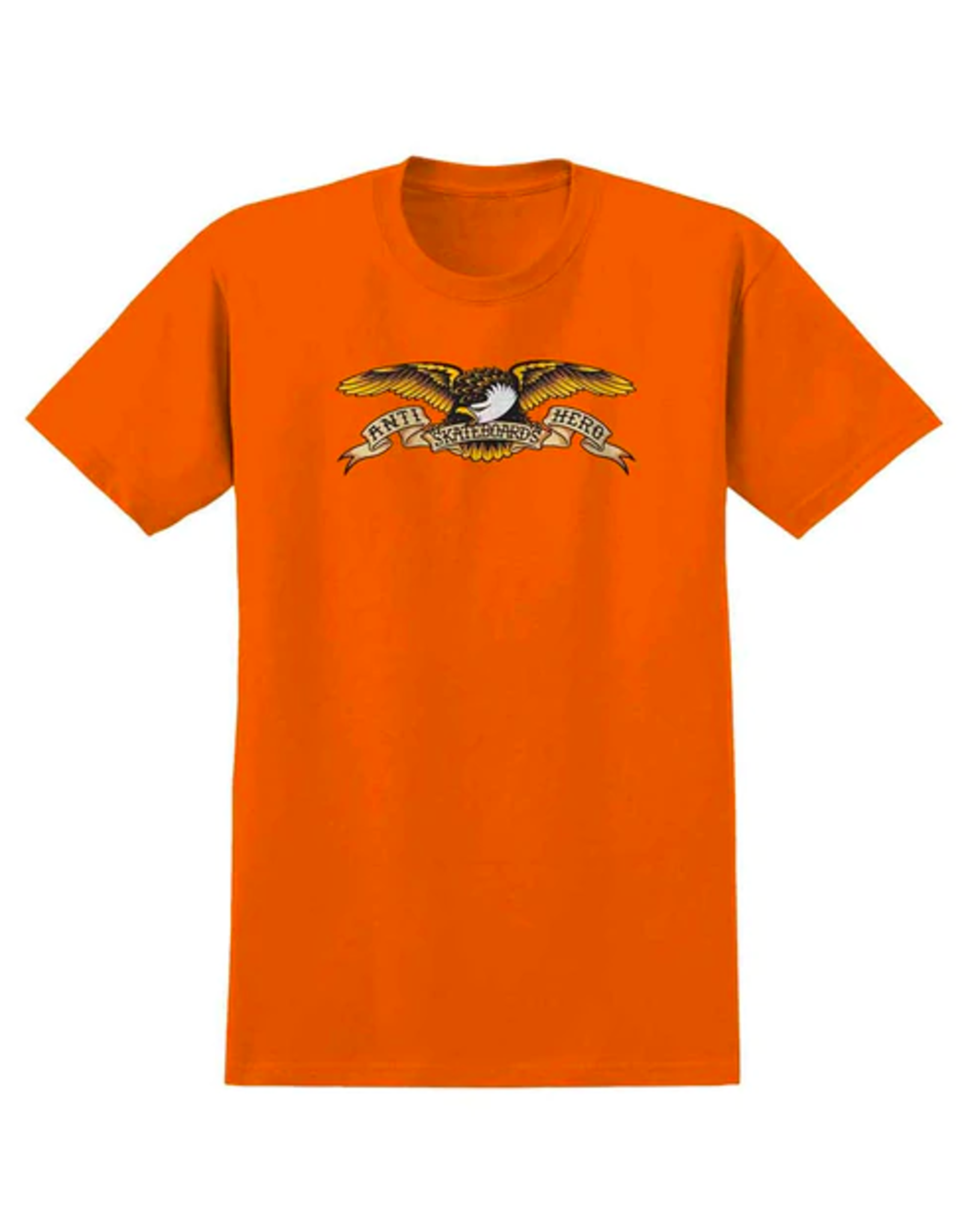 AntiHero Men's Eagle Short Sleeve Tee Orange