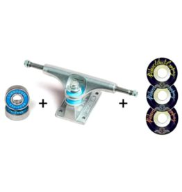 PICTURE WHEELS Picture Wheels Snack Pack Trucks+Wheels+Bearings Combo 5.25